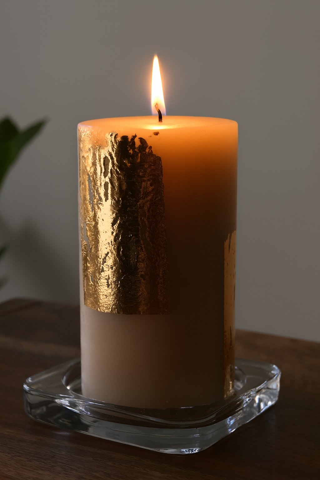 Candle & Holder