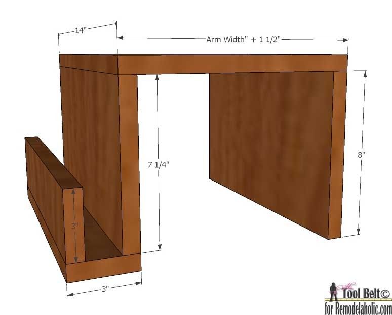 Hush Armrest Table
