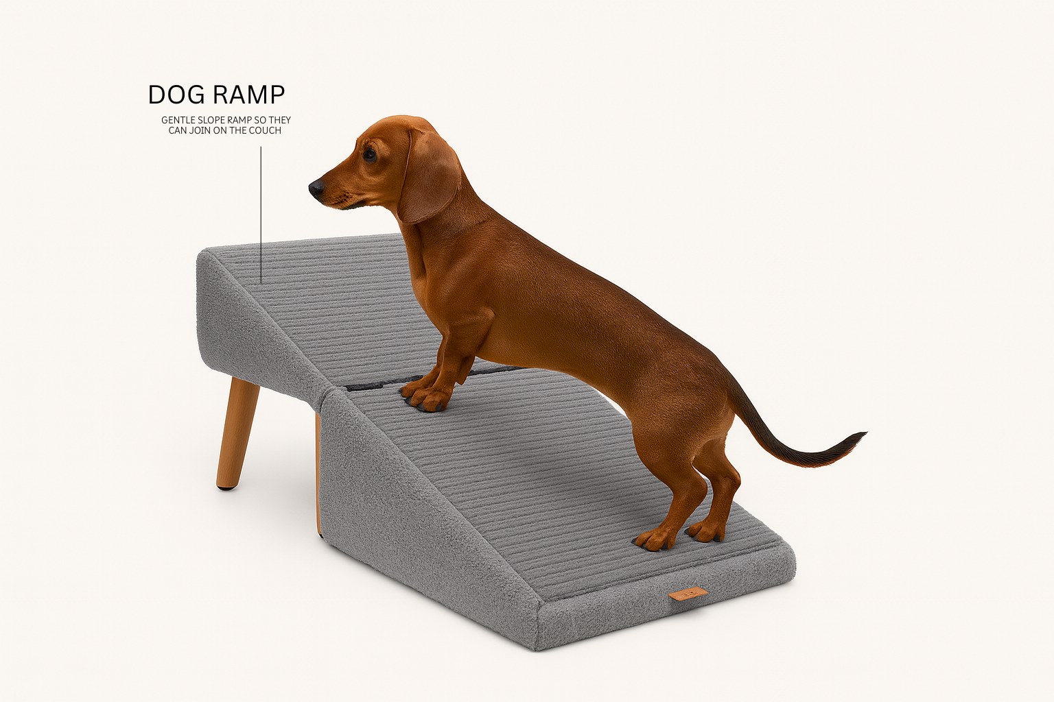 Hush Convertible Dog Ramp & Ottoman - Image 3