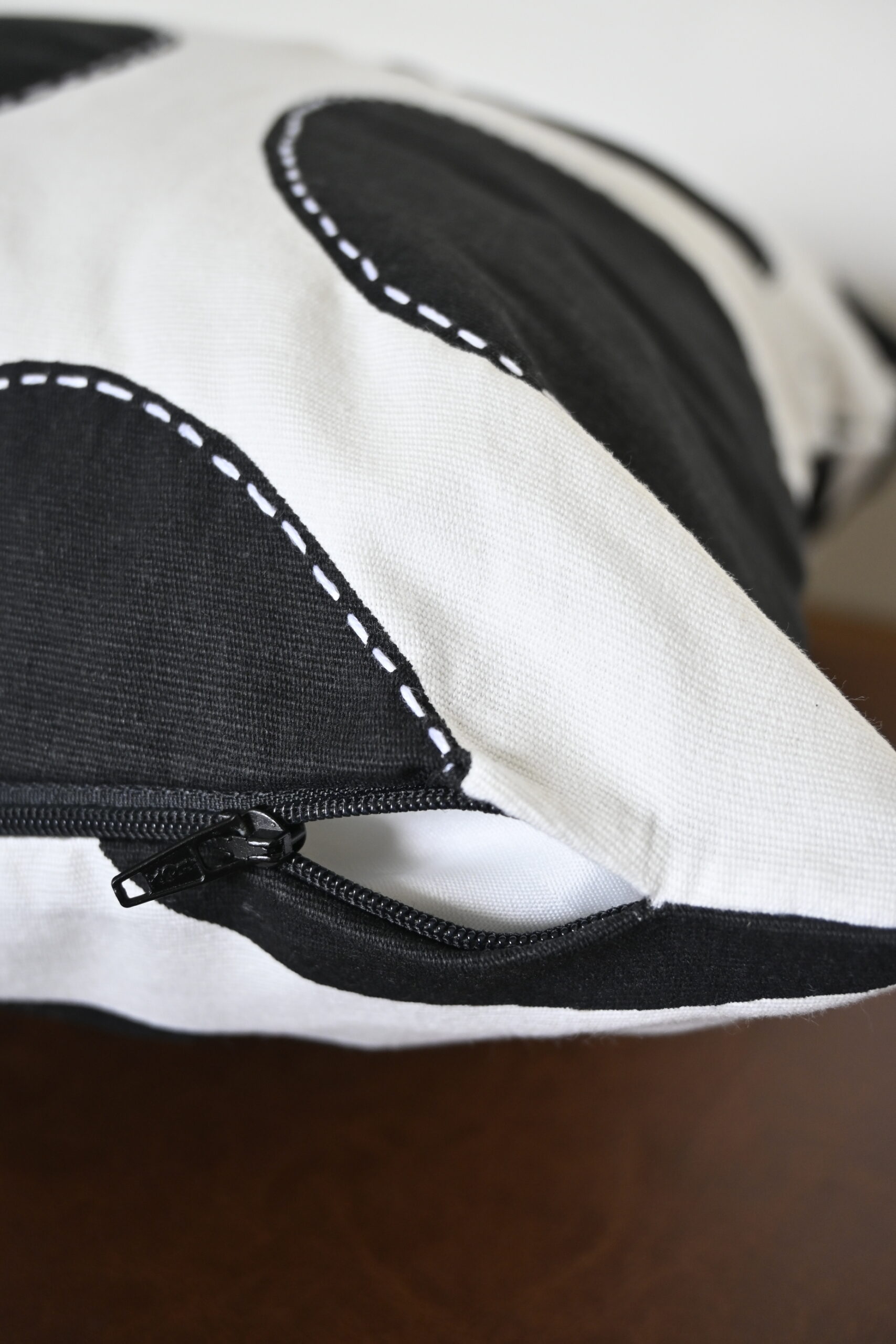 Bold Dot Cushion Cover – 20 × 20 Inches - Image 3